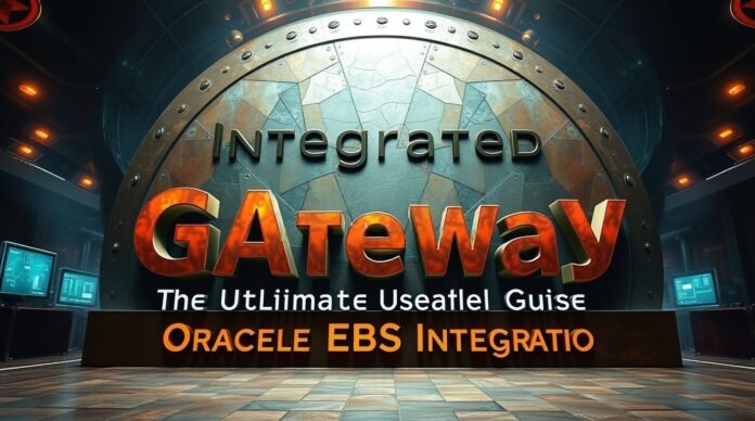 Integrated SOA Gateway in Oracle EBS